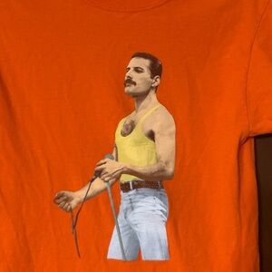 FREDDIE MERCURY T SHIRT BY OFFICIAL FREDDIE MERCURY MERCHANDISE
